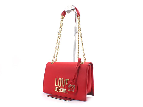 LOVE MOSCHINO Borsa Bonded Logo Rosso JC4099PP1CLJ050A