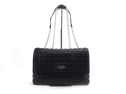 LOVE MOSCHINO Borsa Carrarmato Logo Nero JC4039PP1CLD0000