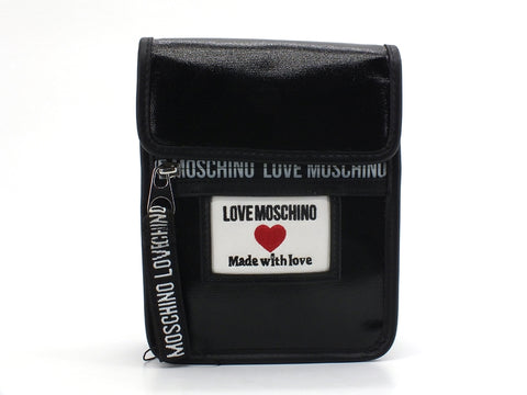 LOVE MOSCHINO Borsa Tracolla Etichetta Logo Nero JC4035PP1CLC100A
