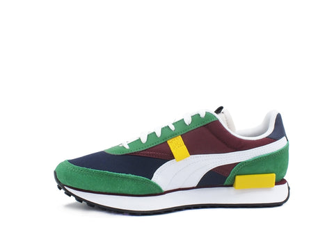 PUMA Future Rider Play On Sneaker Uomo Amazon Green White 371149 34