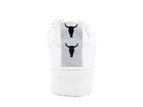 WINDSOR SMITH Sneaker Ox Platform Pelle White RACERR