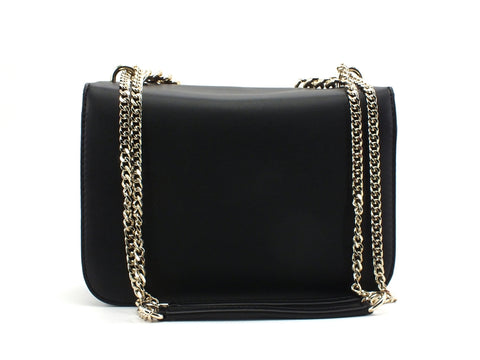 LOVE MOSCHINO Borsa Small Grain Catena LOVE Nero JC4226PP0BKD0000