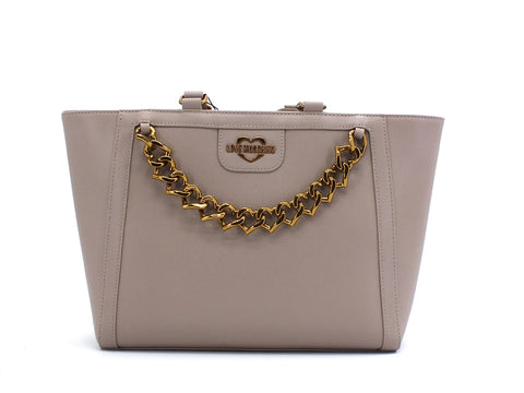 LOVE MOSCHINO Borsa Shopper TPU Grigio JC4093PP1BLO0001