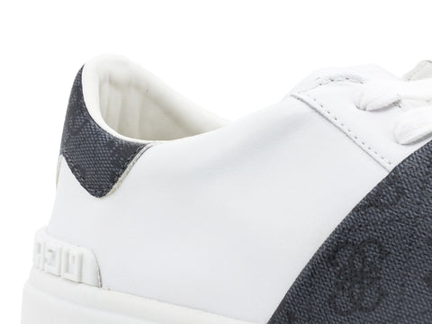 GUESS Sneaker Uomo Pelle Fascia White Coal FM5VESFAL12