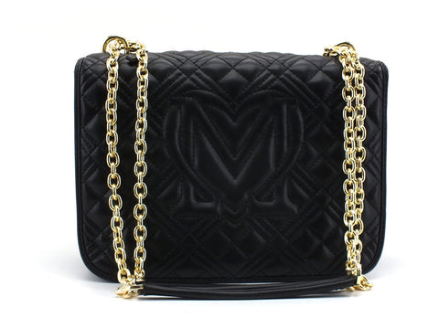 LOVE MOSCHINO Borsa Trapuntata Catena Quilted Nero JC4000PP1CLA0000