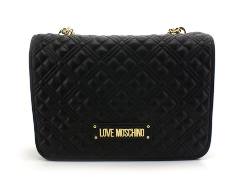 LOVE MOSCHINO Borsa Trapuntata Catena Big Quilted Nero JC4001PP1CLA0000