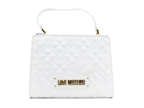 LOVE MOSCHINO Borsa Manico Tracolla Quilted Bianco JC4007PP1CLA0100