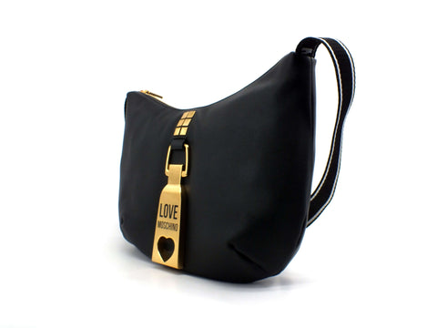 LOVE MOSCHINO Borsa Tracolla Pu Mezza Luna Nero JC4089PP1CLN0000