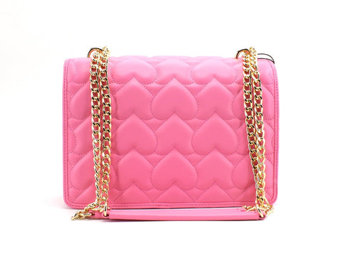 LOVE MOSCHINO Borsa Quilted Pu Catena Rosa JC4248PP0CKG0600