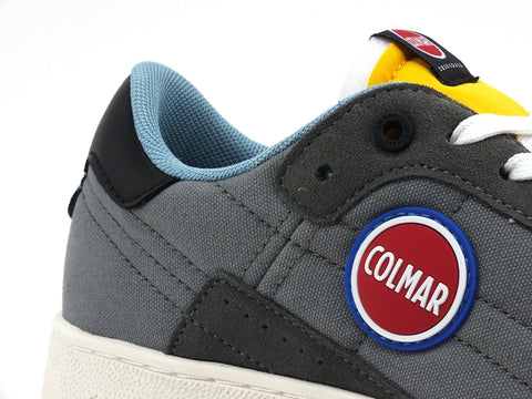 COLMAR Foley Ring Sneaker Uomo Logo Gray Yellow Lt Blue FOLEYRING060