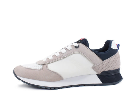 COLMAR Travis Colors Sneaker Running Uomo White Navy TRAVISCOLORS001