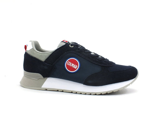 COLMAR Travis Colors Sneaker Running Uomo Navy LT Gray TRAVISCOLORS003
