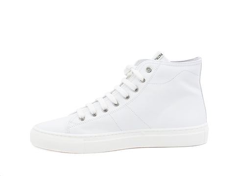 PATRIZIA PEPE Sneaker Hi Pelle Logo White 2VA259-A3KW