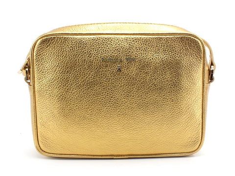 PATRIZIA PEPE Tracolla Pelle Laminata Gold Star 2V8985-A4U8N