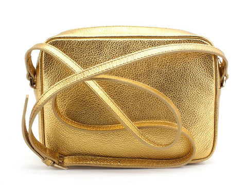 PATRIZIA PEPE Tracolla Pelle Laminata Gold Star 2V8985-A4U8N
