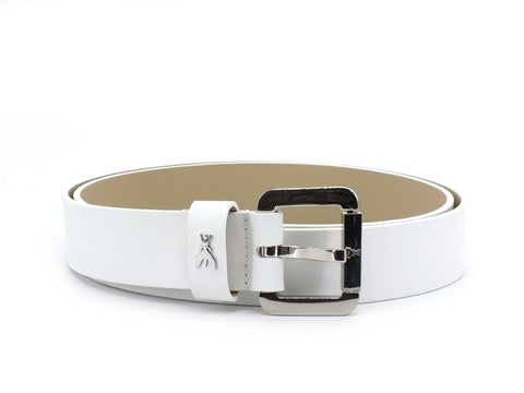 PATRIZIA PEPE Cintura Low Waisted Bianco 2V8684-A2OI