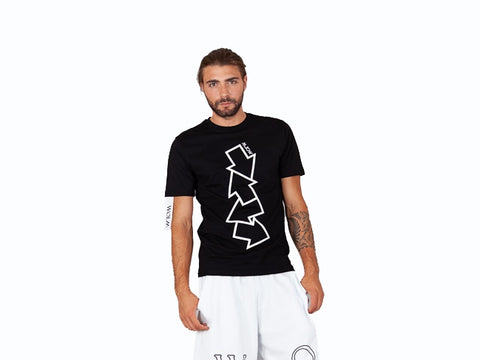 WOLM T-Shirt Frecce Uomo Black 21PEW016