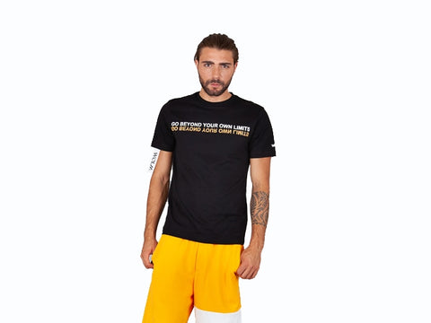 WOLM T-Shirt Logo Uomo Black 21PEW017