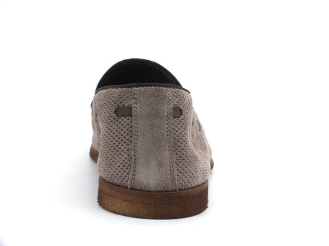 CAFENOIR Mocassino Nabuk Traforato Pelle Antilope RE6210