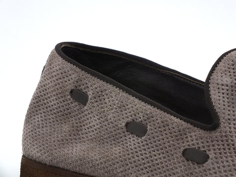 CAFENOIR Mocassino Nabuk Traforato Pelle Antilope RE6210