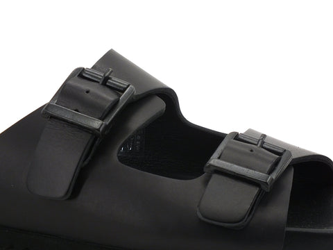 CAFENOIR Ciabatta Uomo Fibbie Nero ST1510