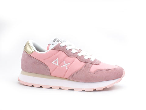 SUN68 Ally Solid Nylon Sneaker Donna Rosa Z31201