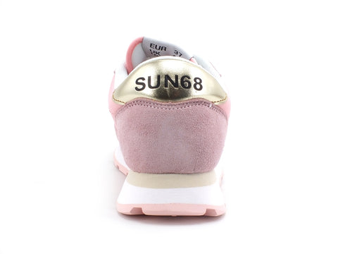 SUN68 Ally Solid Nylon Sneaker Donna Rosa Z31201