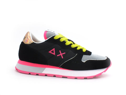 SUN68 Ally Sporty Sneaker Donna Nero Z31203