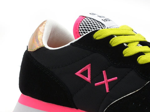 SUN68 Ally Sporty Sneaker Donna Nero Z31203