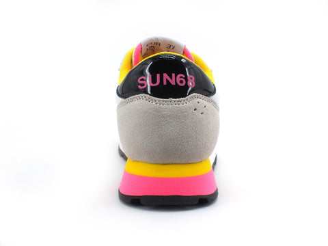 SUN68 Ally Sporty Sneaker Donna Running Bianco Z31203