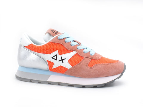 SUN68 Ally Star Basic Sneaker Donna Corallo Z31208