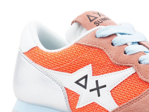SUN68 Ally Star Basic Sneaker Donna Corallo Z31208