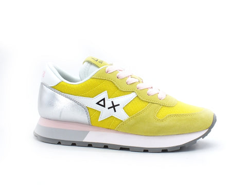 SUN68 Ally Star Basic Sneaker Donna Giallo Z31208