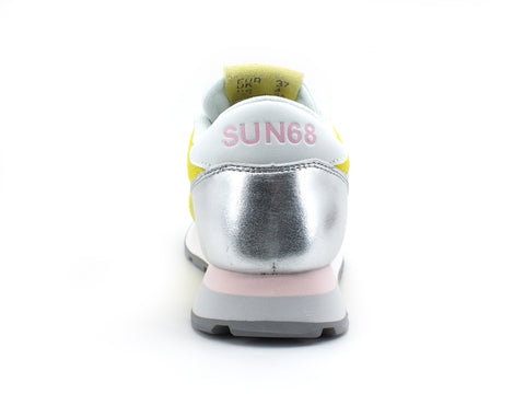 SUN68 Ally Star Basic Sneaker Donna Giallo Z31208