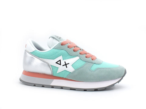 SUN68 Ally Star Basic Sneaker Donna Acqua Z31208