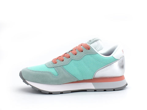 SUN68 Ally Star Basic Sneaker Donna Acqua Z31208