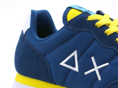 SUN68 Tom Solid Nylon Sneaker Uomo Ottanio Z31101