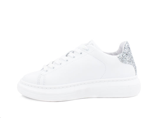 2STAR Sneaker PR Donna Retro Glitter White 2SD2880
