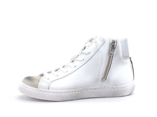 2STAR Sneaker High Stelle Glitter Silver Gold White 2SD2940