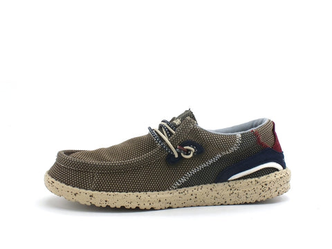 HEY DUDE Wally Hawk Scarpa Vela Uomo Nut 112251600