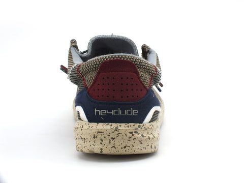 HEY DUDE Wally Hawk Scarpa Vela Uomo Nut 112251600