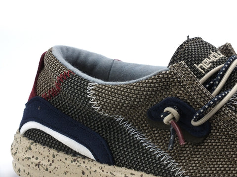 HEY DUDE Wally Hawk Scarpa Vela Uomo Nut 112251600