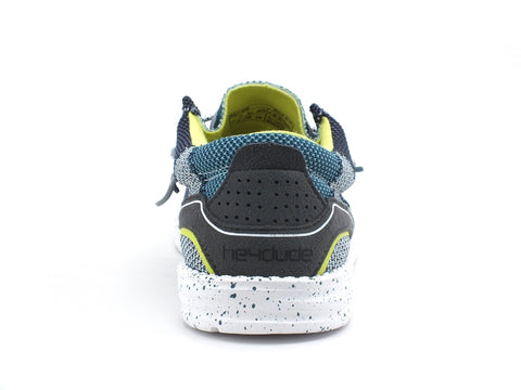 HEY DUDE Wally Hawk Scarpa Vela Uomo Space Blue 112252131
