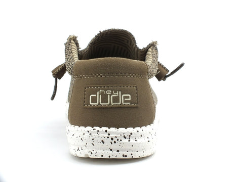 HEY DUDE Wally Sox Scarpa Stringata Uomo Brown 110351500