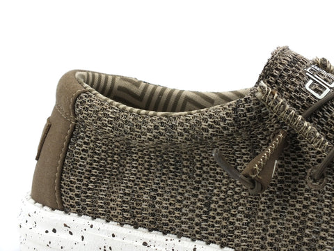 HEY DUDE Wally Sox Scarpa Stringata Uomo Brown 110351500