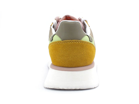 WUSHU Ruy Master Sneaker Running Donna Taupe Panna Multi M161