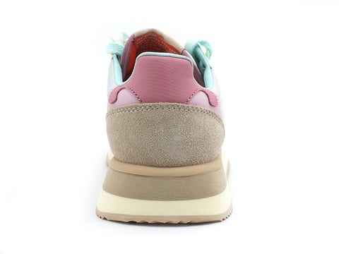 WUSHU Ruy Master Sneaker Running Donna Rose Grey Fluo M159