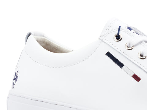 U.S. POLO ASSN Sneaker Uomo Pelle White BEKER-158