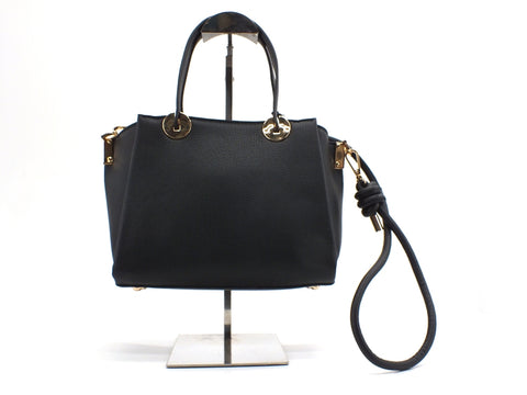 LE PANDORINE Gardenia Dettagli Borsa Manici Black PE21DAP02785-04