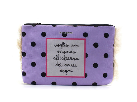LE PANDORINE Marina Pochette Sogni Borsa Donna Lilac PE21DBH02803-02